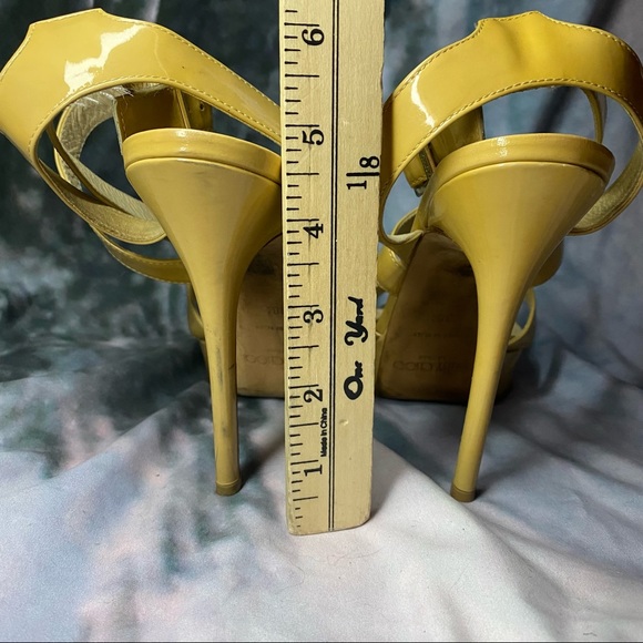 Jimmy Choo Patent Leather VAMP gfa Stilettos 🌵38.5 - Picture 5 of 13